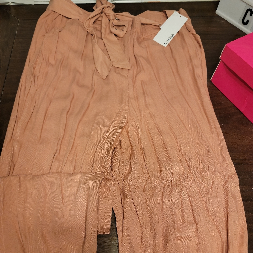 Pink dress pants